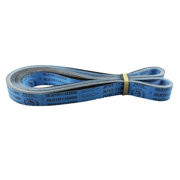 10pcs 2100 × 50 mm Pulido de metal y cinturones de pulido Paño suave Silicon Carbide Landing Cinturones
