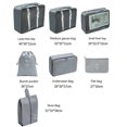 thumbnail image 2 of Organizer for Suitcase - 7 parts - Bags for Trave, 2 of 5