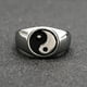 thumbnail image 3 of 2x Taoísta Retro Taoísta Lucky Band Gift Bagua Sunnimix  Anillo de dedo retro de Tai Chi, 3 of 8