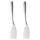 thumbnail image 1 of 2 espátulas de metal de acero inoxidable para pescado, pizza y cocina., 1 of 7