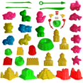 thumbnail image 1 of Juego de herramientas de moldeo en arena MUKOOL, 42 piezas, compatible con cualquier tipo de arena, 1 of 7