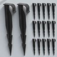 thumbnail image 1 of WHAMVOX 50Ud Accesorios De Para Estacas Reutilizables En Plástico Negro, 1 of 6