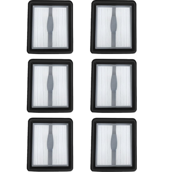 6 Pack Filter Compatible with Bissell CrossWave X7 Pet Pro 3055 3011 3279 Multi-Surface Wet Dry Vacuum Cleaner