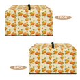thumbnail image 6 of FOR U DESIGNS Pumpkin Print Microwave Oven Dust Cover Dustproof Small Appliance Covers Stain Resistant Microwave Oven Grill Covers Protector with Top Handle-L, 6 of 8