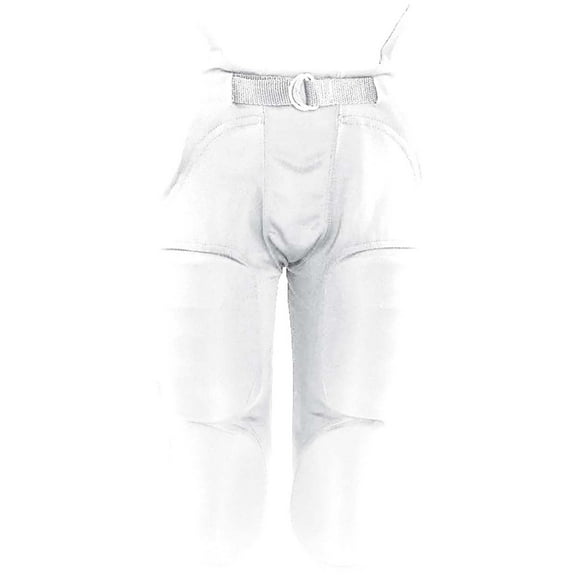 Russell Athletic Adult No Fly Practice Football Pants White XS