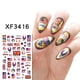 thumbnail image 4 of Calcomanías para uñas del 4 de julio, autoadhesivas, diseño de bandera patriótica del Día de la Independencia, decoración de uñas (8 hojas), 4 of 6