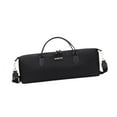 thumbnail image 4 of LeeQinersw Handheld Flute Storage Bag 16/17 Hole Flute Bag Lightweight 50x20x7cm Adjustable Black, 4 of 9