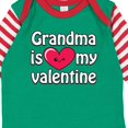 thumbnail image 4 of Inktastic Grandma is My Valentine Boys or Girls Long Sleeve Baby Bodysuit, 4 of 5