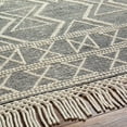 thumbnail image 6 of Hauteloom Aziel Wool Hallway, Kitchen Runner Rug - Traditional, Transitional - Ivory, Black - 2' x 5', 6 of 7