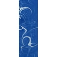 thumbnail image 3 of Green, Nancy 11x24 Black Modern Framed Museum Art Print Titled - Blue Marble Panel Trio III, 3 of 5