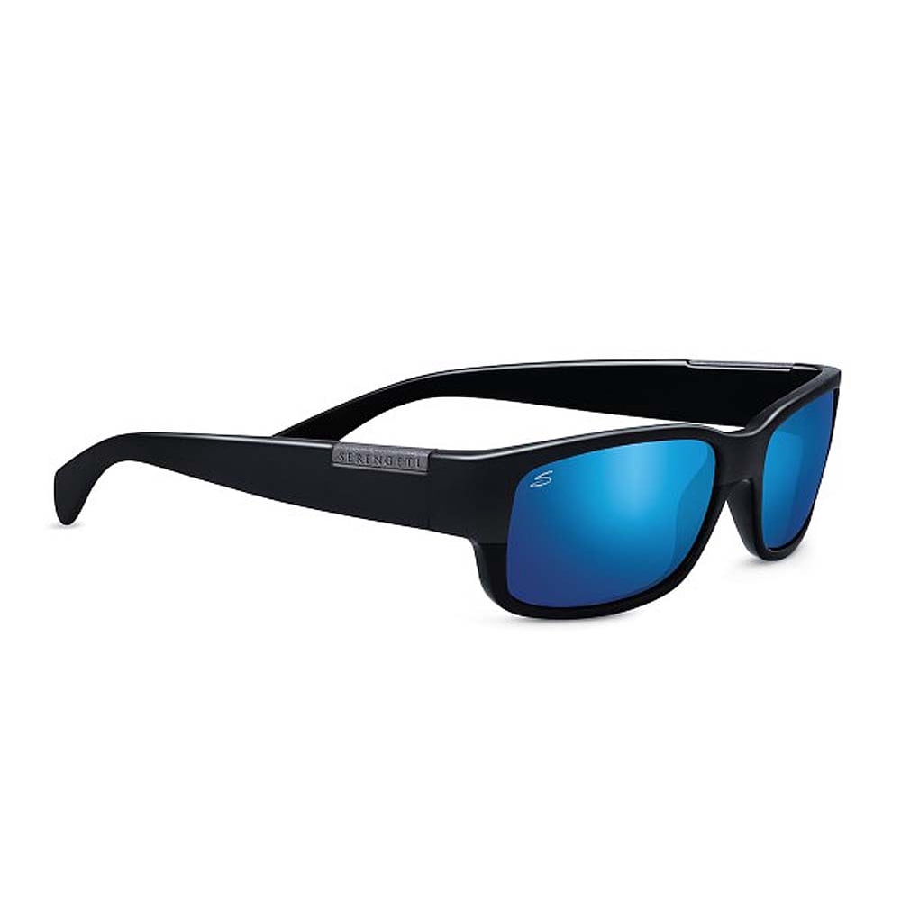 Serengeti Eyewear - Serengeti Sunglasses Merano 8267 Satin Shiny Black ...