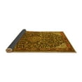thumbnail image 2 of Ahgly Company Indoor Rectangle Medallion Yellow Traditional Area Rugs, 8' x 10', 2 of 4