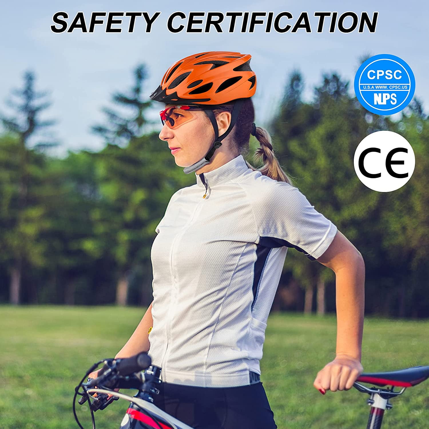 Zacro Bike Helmet Adult Men Women 