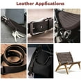 thumbnail image 6 of ELW 9-10 oz. 3.6-4mm Dark Brown Straps, Belts, Strips 10"X60" 25.4x152cm - Belt Grade Latigo Leather for Cowhide Heavy DIY Craft - Pet Collars, Blanks, Accessory, Jewelry, Key Chains, 6 of 9