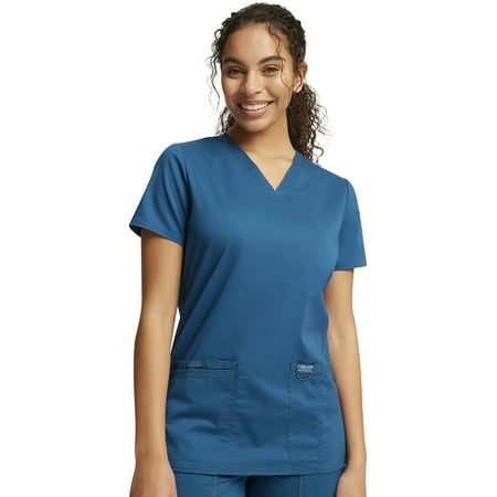 

Cherokee Workwear Revolution Women s Scrubs Top V-Neck WW620