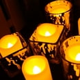 thumbnail image 3 of Candle Choice Set of 24 Premium Flameless Votive Candles, Battery Operated, LED Candles, Long Battery Life 120+ Hours, Batteries Included, 3 of 6