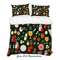 thumbnail image 2 of 3D Green Ball Trophy Sports Quilt Cover Set Bedding Set Pillowcases 55, 2 of 2