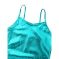 thumbnail image 7 of renvena Kids Little Girls' Cami Shiny Metallic Active Vest Tops for Modern Dance Sports Tee Shirt Performance Costume, 7 of 7