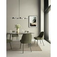 thumbnail image 2 of Kuzco Lighting Lp50851 Geode 52" Wide Led Linear Pendant - Black, 2 of 2