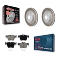 thumbnail image 1 of Transit Auto Rear Coated Disc Brake Rotors and Ceramic Pads Kit for Car Mercedes-Benz GLC300 C43 AMG GLC43 C450 GLC350e KGC-102816, 1 of 11