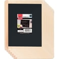 thumbnail image 1 of Plaid Enterprises Double-Sided Chalkboard Set, 8 ' x 10 ' With Decorative Wood Surface Frame, Perfect For Arts & Crafts, 6 Pack, 1 of 9