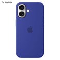 thumbnail image 1 of For iPhone 16 Case Compatible with MagSafe Liquid Silicone Phone Back Cover [Induction Popover] - Bl-2025, 1 of 3