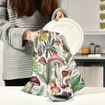 thumbnail image 6 of Coolnut 4 Pack Wild Mushroom Kitchen Towels Highly Absorbent, Super Soft Dishcloths 18 x 28 Inches Reusable Quick Drying Tea Towels Set for Home,Kitchen Decor Wash cloth, 6 of 7
