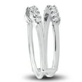 thumbnail image 2 of Pompeii 5/8ct Diamond Guard Ring Enhancer 14K White Gold (G/H,I1), 2 of 4