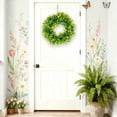 thumbnail image 4 of Window Wreaths Boho Wall Hanging Decor, Spring Artificial Wreaths That Look Real, Wall Décor Cute Wreaths for Front Door, 4 of 7