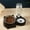 Black&nbsp;BK, variant on Xecvkr Pet Bowl 2 in 1 Food and Water Dish with Non Slip Base for Cats Dogs