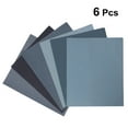 Axio 6 in 1 Sandpaper Assorted Dry Wet Abrasive Sand Paper for Wood