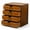4 Drawer, variant on Vintage 5-Drawer Wooden Desk Organizer - Craft Storage - Rustic Shelf Drawer - Home Bedazzling, Rhinestone Organizers and Accessories - Embroidery Floss - Apothecary Cabinet, Art Storage I Stackable