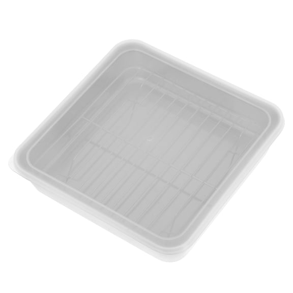 STRANDCHIC Stainless Steel Roasting Tray and Cooling Rack Set for Baking, BBQ, Meat, Fish, Oven Use, Kitchen Cookware