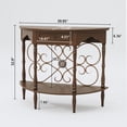 thumbnail image 4 of HLR 40" Mid Century Console Table with Drawer, Assembled Entryway Table with Storage for Hallway, Brown, 4 of 9