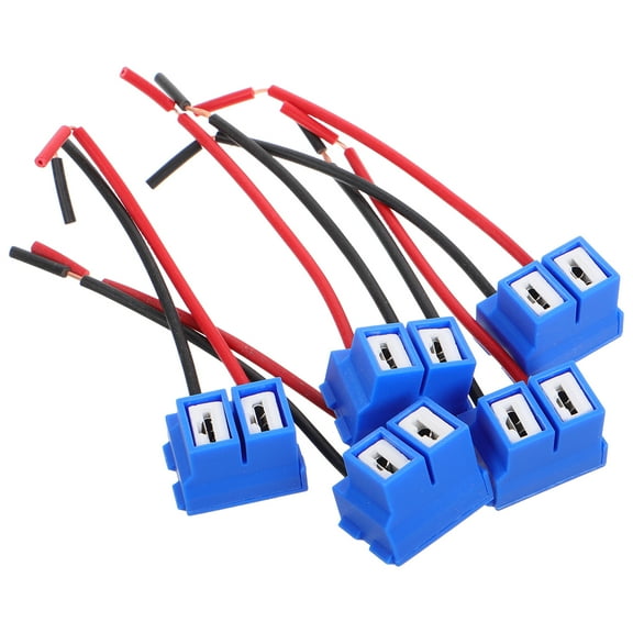 OUNONA  5 Pcs Wire Harness Sockets Adapter Ceiling Car Headlight