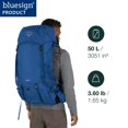 thumbnail image 2 of Mochila Trekking Osprey Rook 50 Litros Hombre, 2 of 5