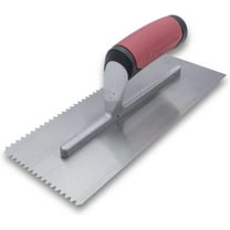 Marshalltown 4-1/2 in. W Steel Notched Trowel