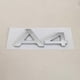 thumbnail image 3 of 1pcs 3D ABS A1 A3 A4 A5 A6 A7 A8 TT car Letter Emblem Rear tail trunk Decals badge sticker Decal styling auto Accessories, 3 of 3