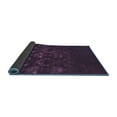 thumbnail image 2 of Ahgly Company Indoor Square Oriental Blue Industrial Area Rugs, 3' Square, 2 of 4