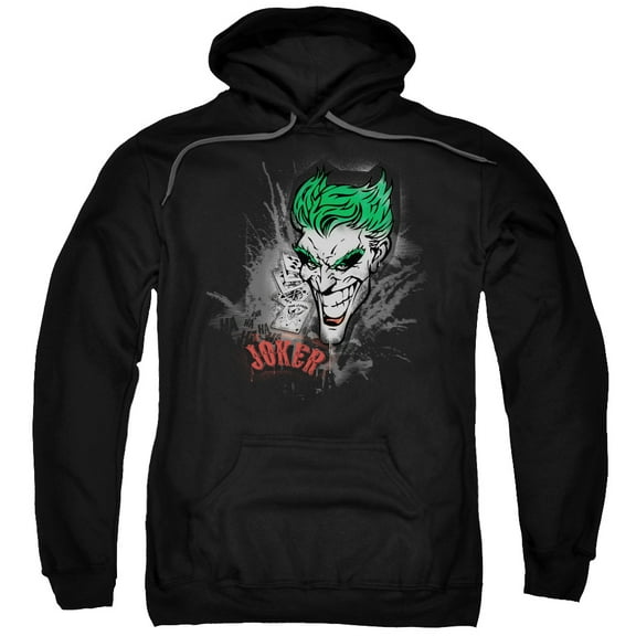 Batman - Joker Sprays The City - Pull-Over Hoodie - XXXXX-Large