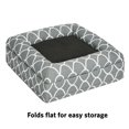 thumbnail image 6 of MidWest Homes for Pets Curious Cat Cube, Foldable Cat Cube for Home or Traveling Play, Gray, 6 of 6