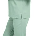 thumbnail image 4 of Aofany Scrub Sets for Woman Plus Size Nursing Uniforms Stretchy V Neck Jogging Scrub Pants and Tops Medical Scrubs Womens Scrub Sets Tall Scrubs Sets, 4 of 5
