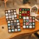 thumbnail image 1 of Juego de bolas navideñas con colgante de árbol de Navidad, colgante de bola pintada, decoración de bolas navideñas galvanizadas, caja de regalo navideña mixta, 1 of 1