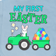 thumbnail image 3 of Inktastic My First Easter Bunny and Tractor Baby Burp Cloth, 3 of 3