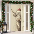 thumbnail image 3 of Decorative Tapestry Holiday Party Door Curtain Sign for Events and Celebrations, 3 of 5