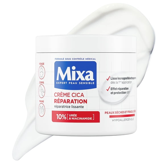 Crema Mixa Cica Repair 400 ml Urea Niacinamida