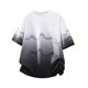 thumbnail image 1 of Tops para hombre, blusas y camisas de cuello redondo y manga corta para hombre, top de cuello redondo para hombre, top informal de moda con degradado de color, top/camiseta de cuello redondo y manga c, 1 of 6