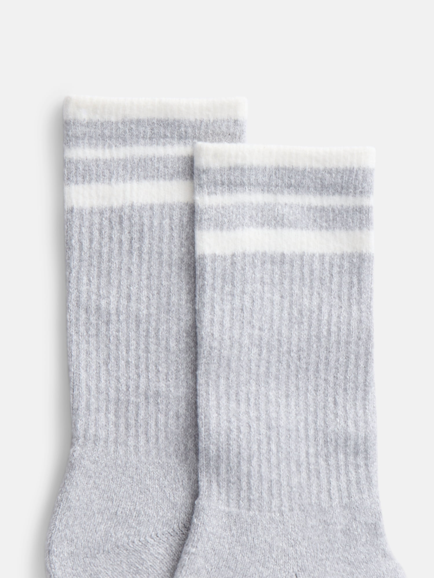Joyspun Women's Comfort Crew Socks, 3-Pack, Size 4-10