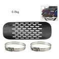 thumbnail image 3 of Motorcycle Exhaust Cover Middle Heat Insulation Cover with 2 Clamps - 2-7cm Clamp, 3 of 10