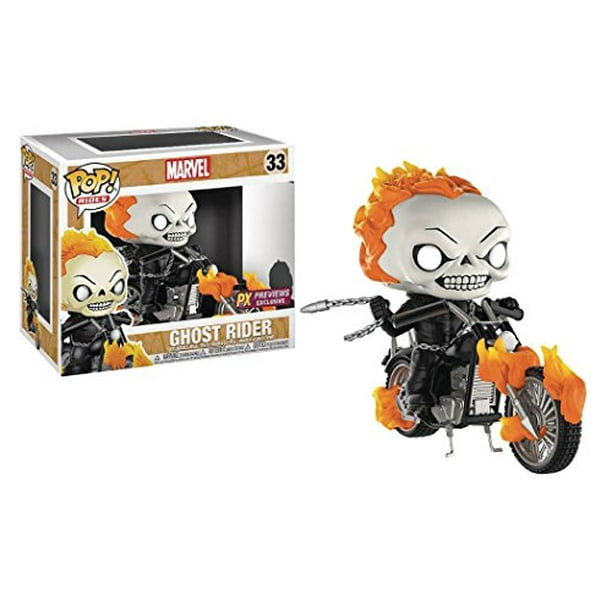 Funko Pop! Rides: Marvel Classic Ghost Rider with Bike Vinyl